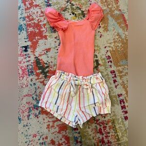 Toddler Jessica Simpson Shorts Outfit 3T